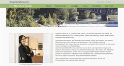 Desktop Screenshot of barbara-knab.de